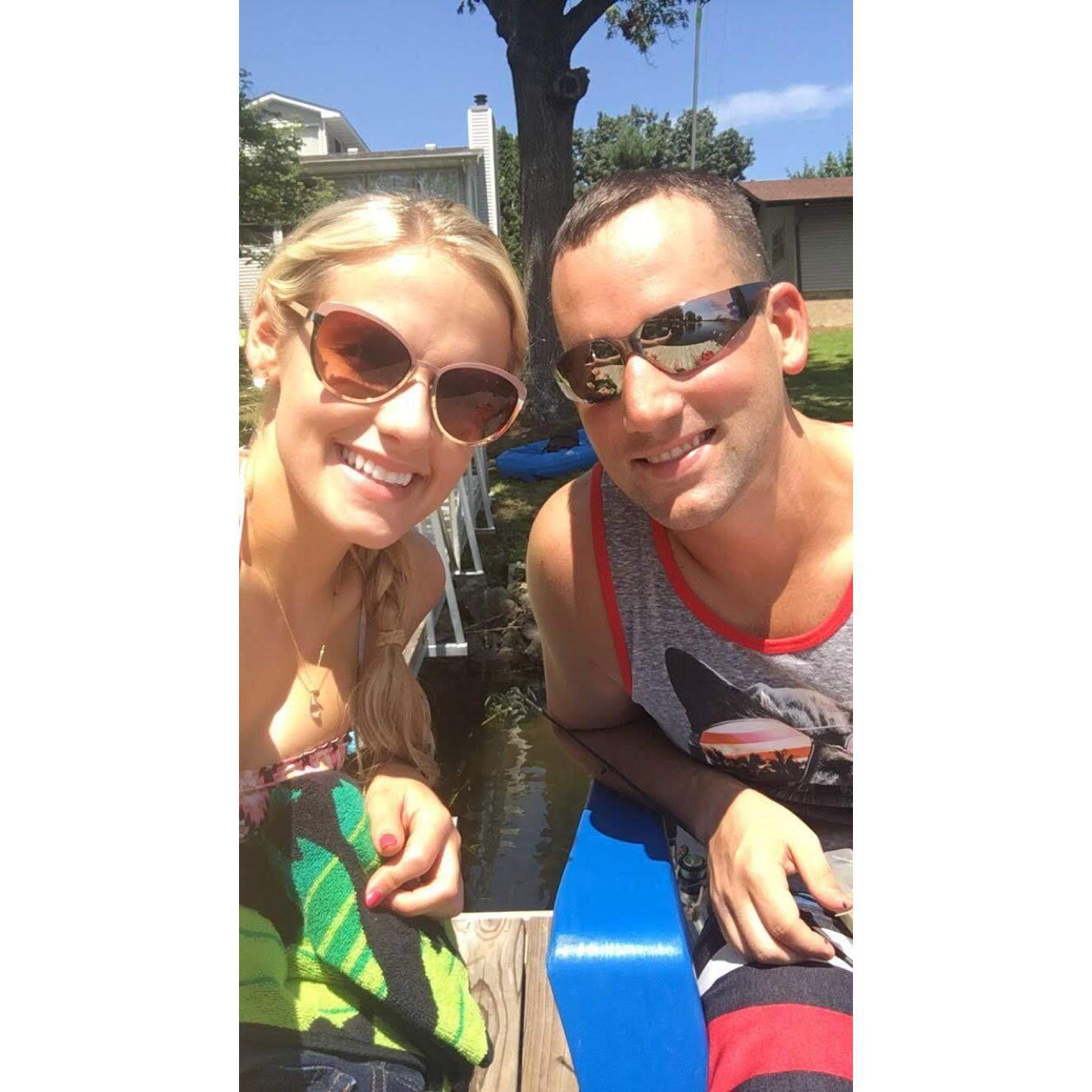 Zac’s Family Vacation. August 2018. @ Lake of Egypt.