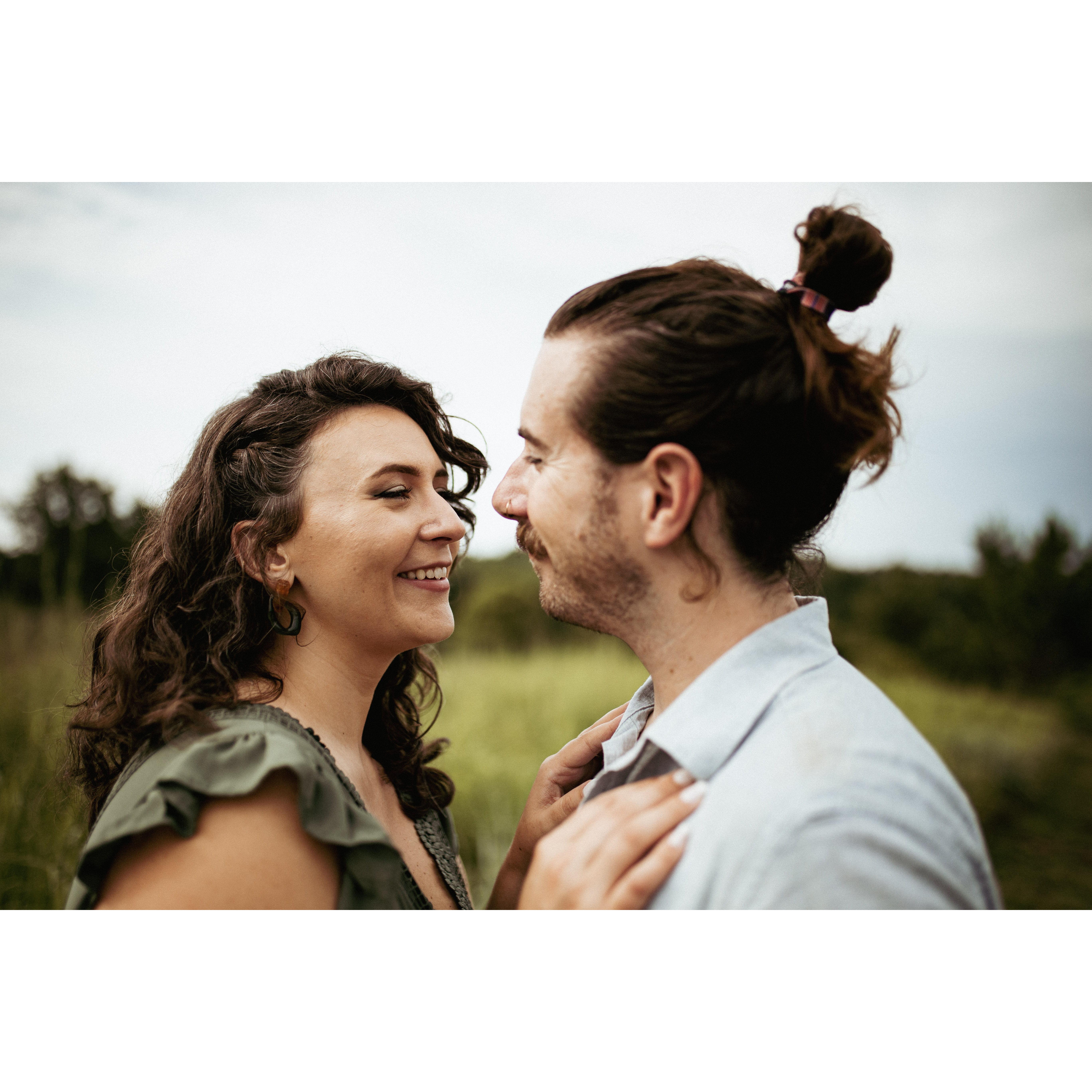 Engagement photos in Clemson, SC