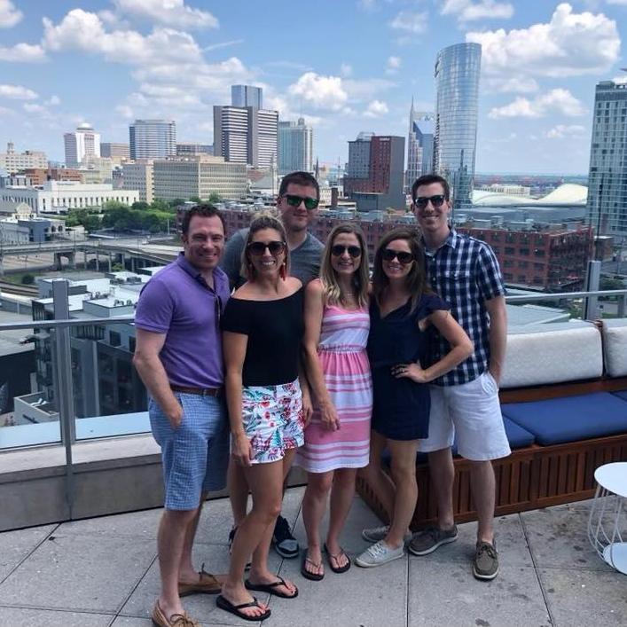 Brunch on a rooftop in Nashville!