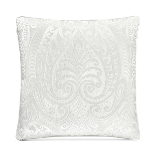 Bianco Solid White Decorative Pillows by J Queen New York