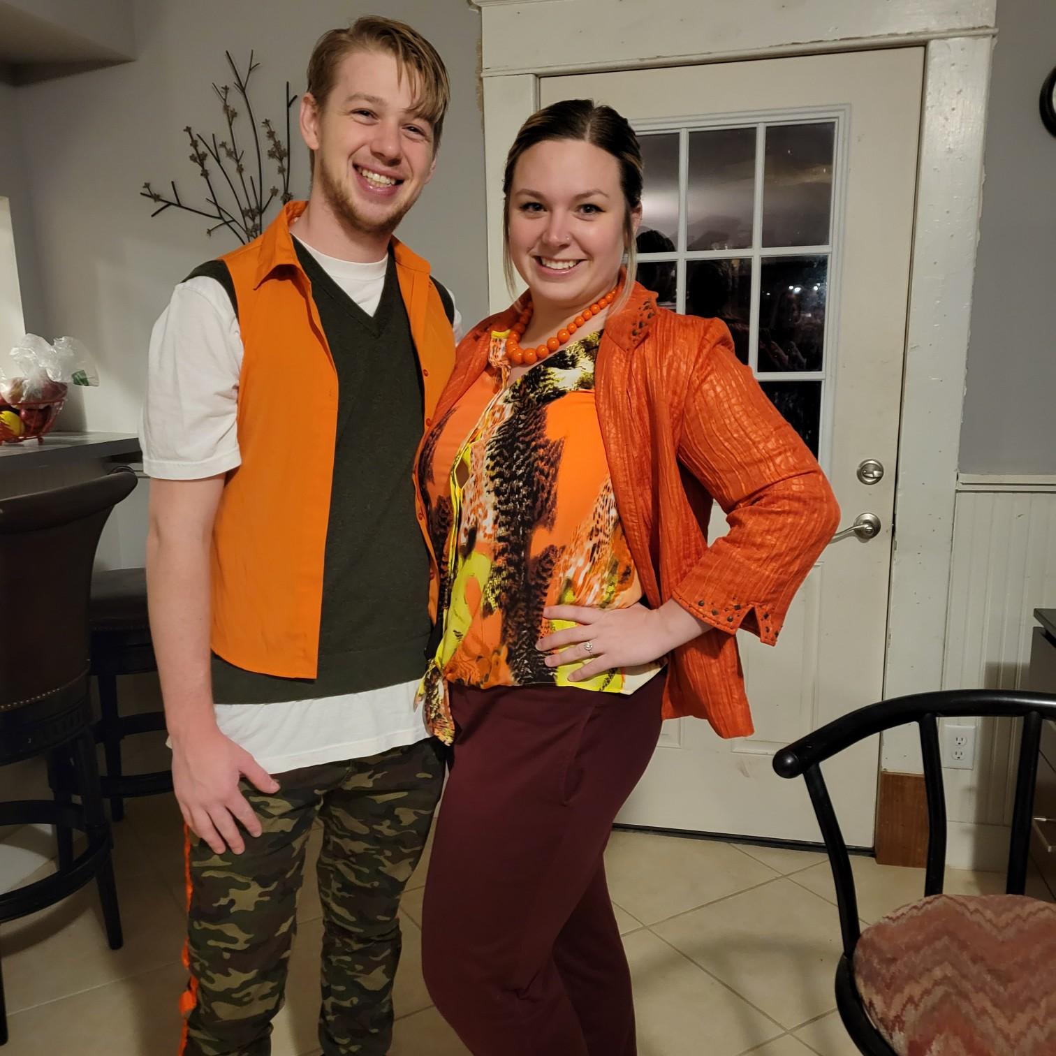 Thrift Shop Competition at the New Years Eve party, 2022