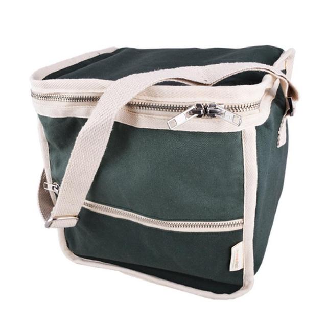 Life Without Plastic Clean Lunch Bag - Square - Green