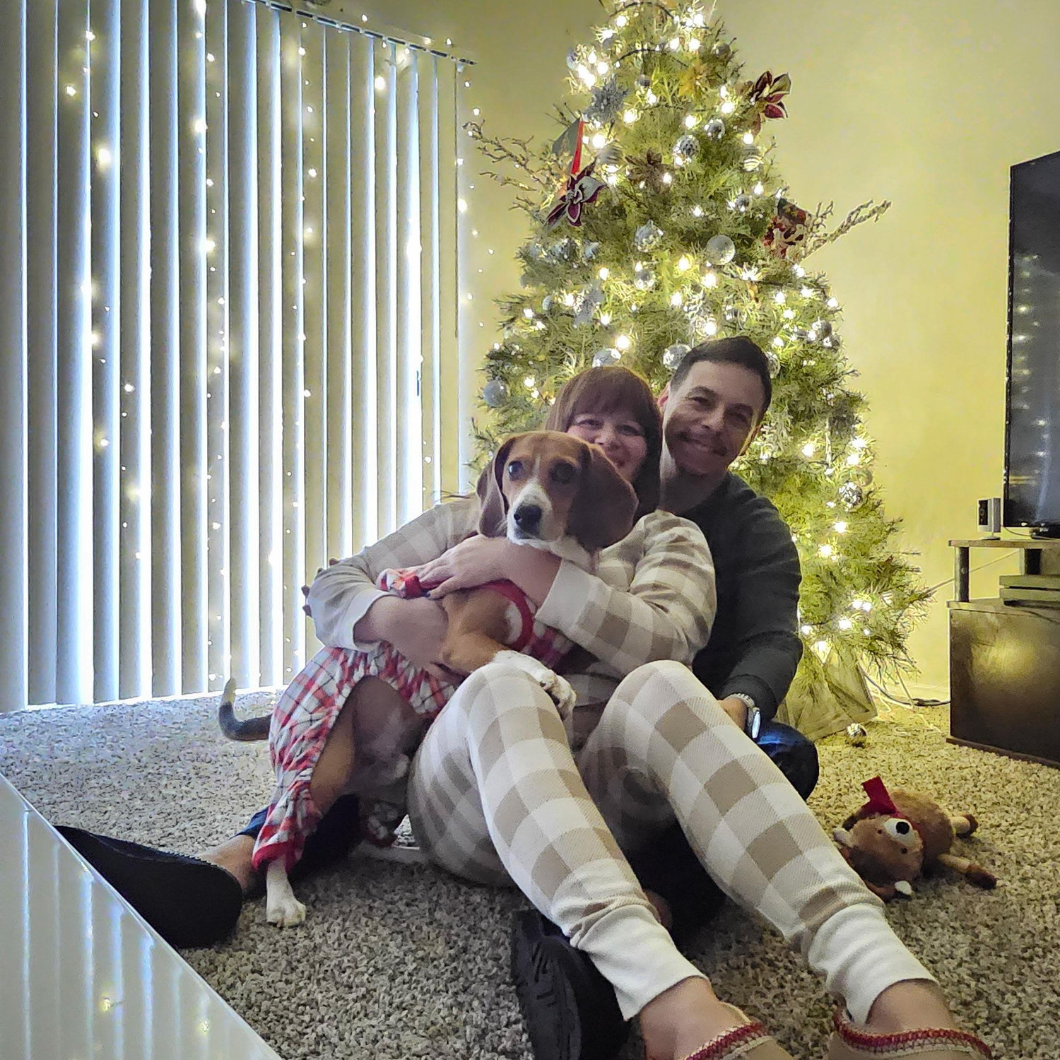Our second Christmas together (2025) 🎄❤️ but our first in Texas ✨