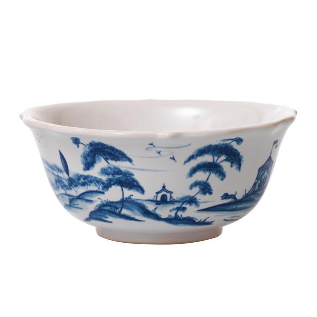 Juliska Country Estate Delft Blue Cereal/Ice Cream Bowl Hen House