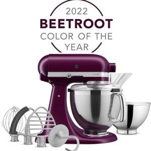 Artisan® Series 5 Quart Tilt-Head Stand Mixer with Premium Accessory Pack Imperial Black KSM195PSBK | KitchenAid