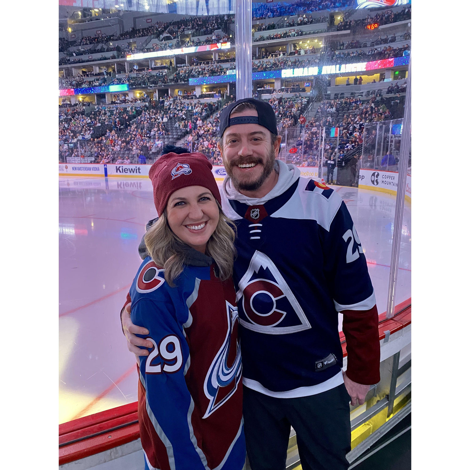 Best Avs seats we've ever had!