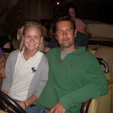 One of our first date at DisneyLand.