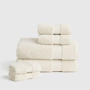 Turkish Ultra Plush Bath Towel Bundle - Ivory