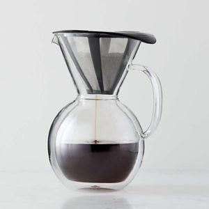 Bodum Glass Pour-Over Coffee Maker - Crate & Barrel