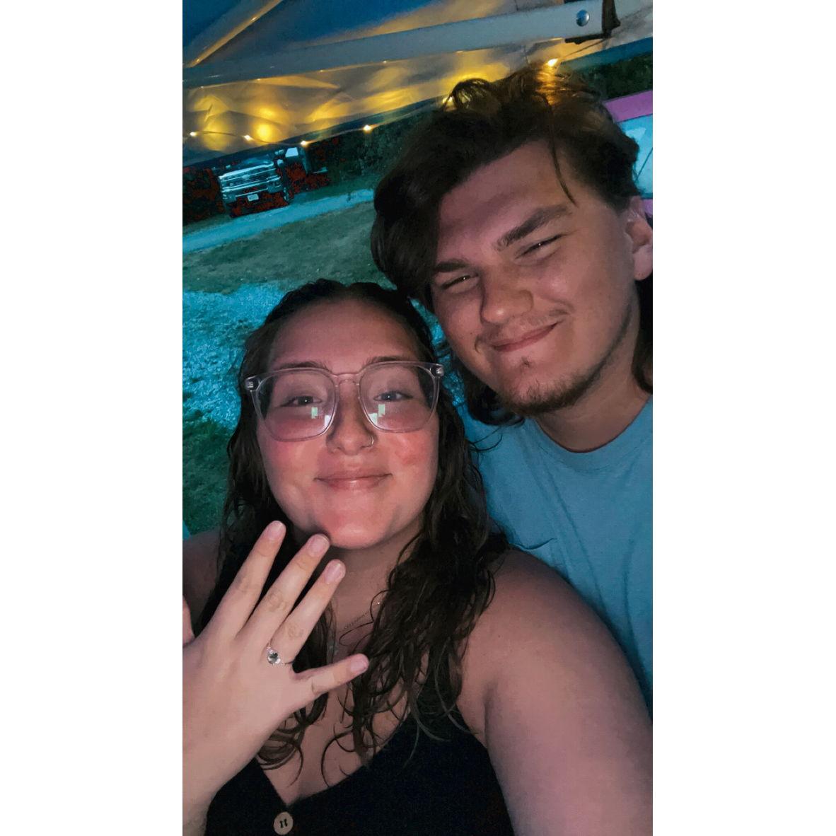 THE DAY WE GOT ENGAGED!!!!