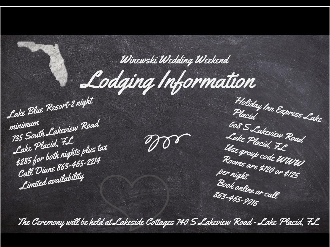 The Wedding Website of Darline Karbowski and Frank Winewski