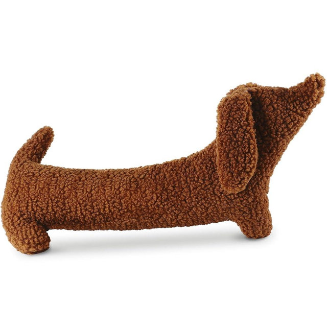 Vercraft 27.5 Inch Dachshund Pillow Long Weiner Dog Body Pillow Dachshund Plush Cushion Toy for Kids Sofa Chair Home Decoration