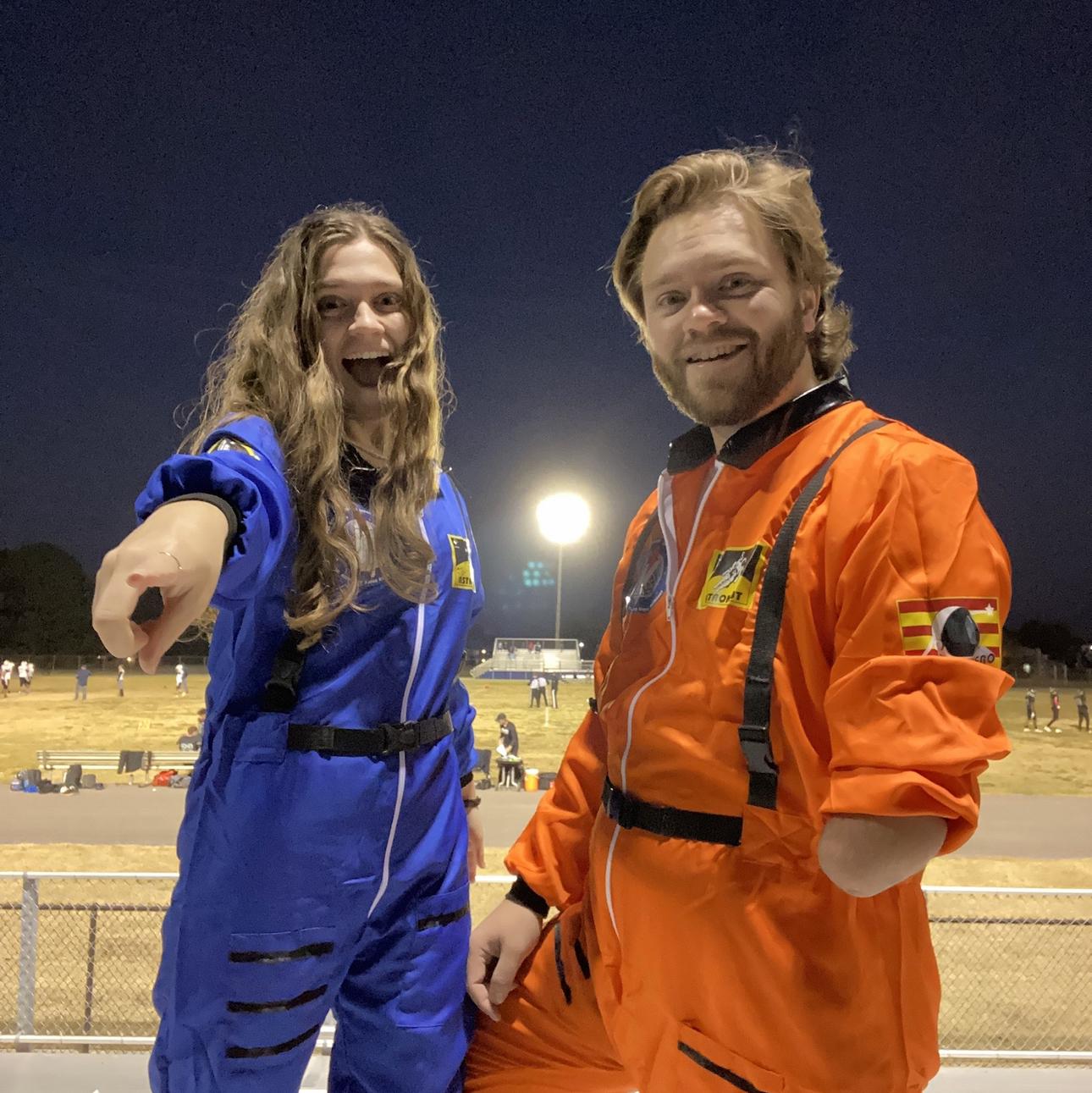 Halloween means that we dress up as our favorite band (love you Happy Landing)!