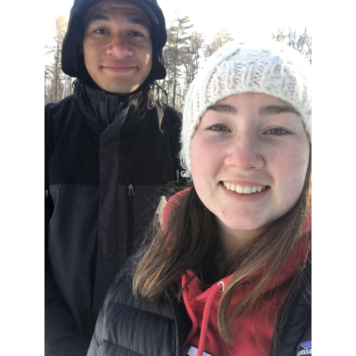 Climbing Mount Monadnock