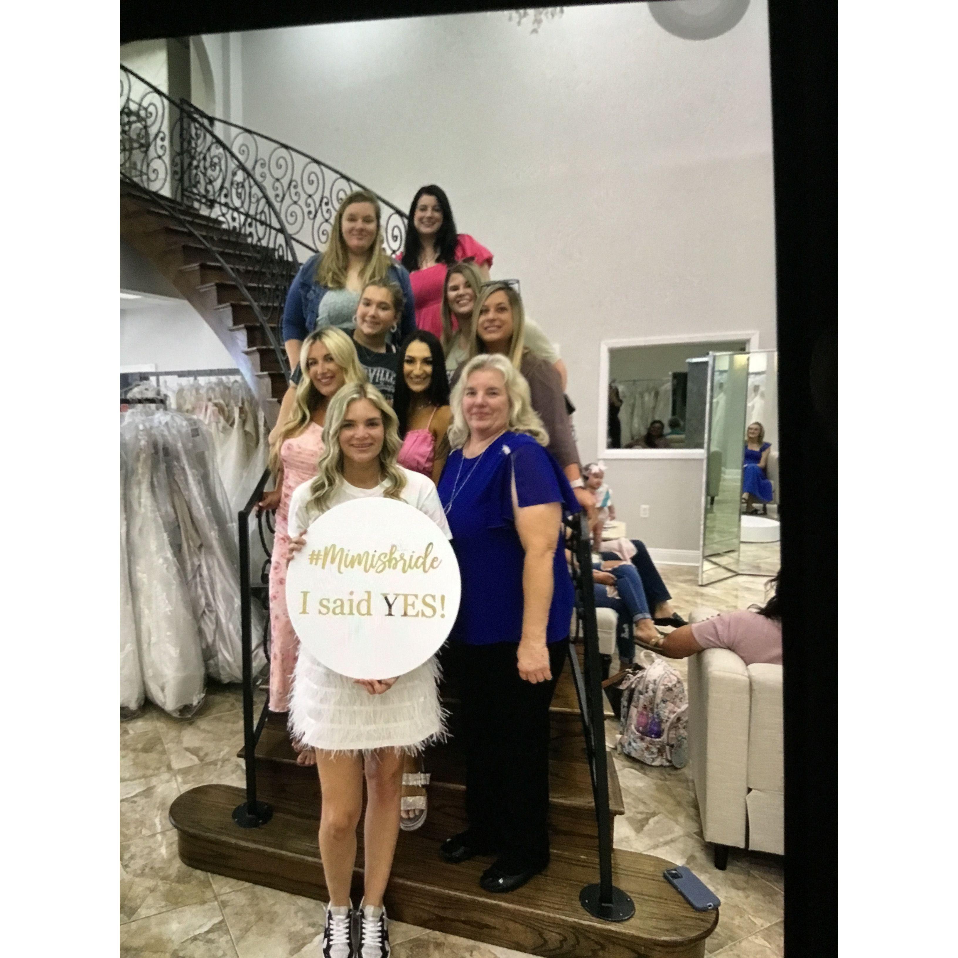 Yes to the dress