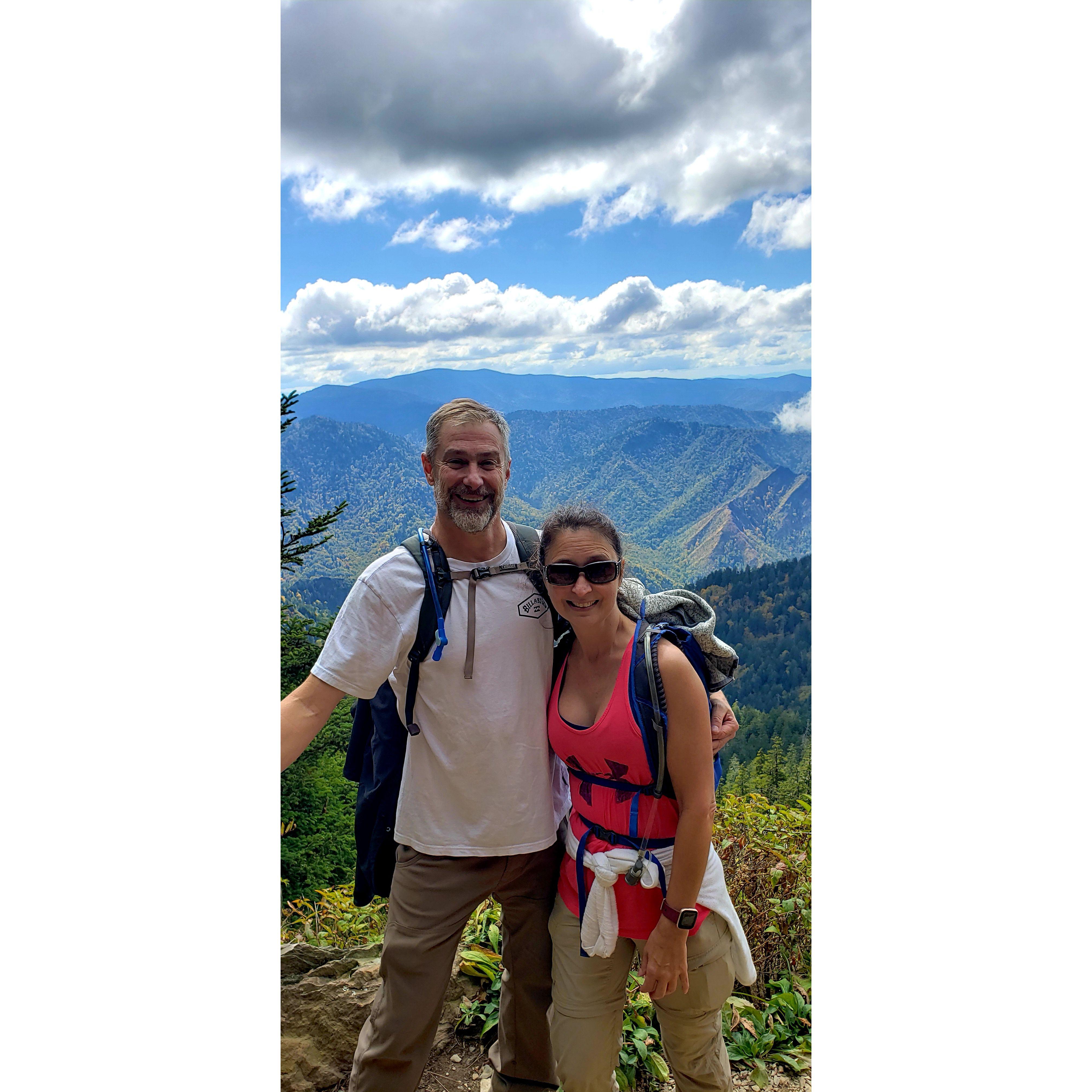 Hiking Mount LaConte in the Great Smokies