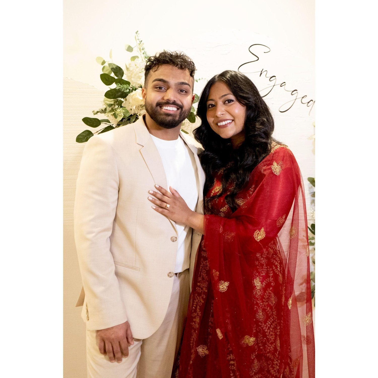 Our Indian Engagement in Seattle.