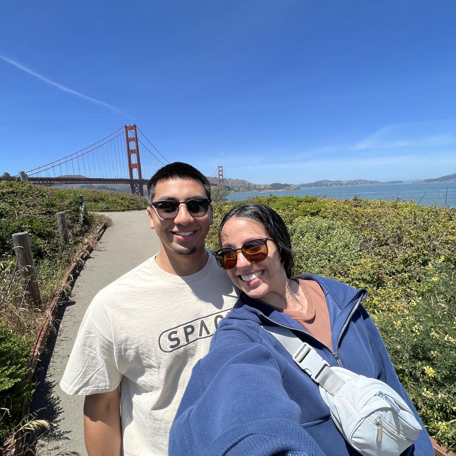 Our first trip together! We went to San Francisco! - May 2022