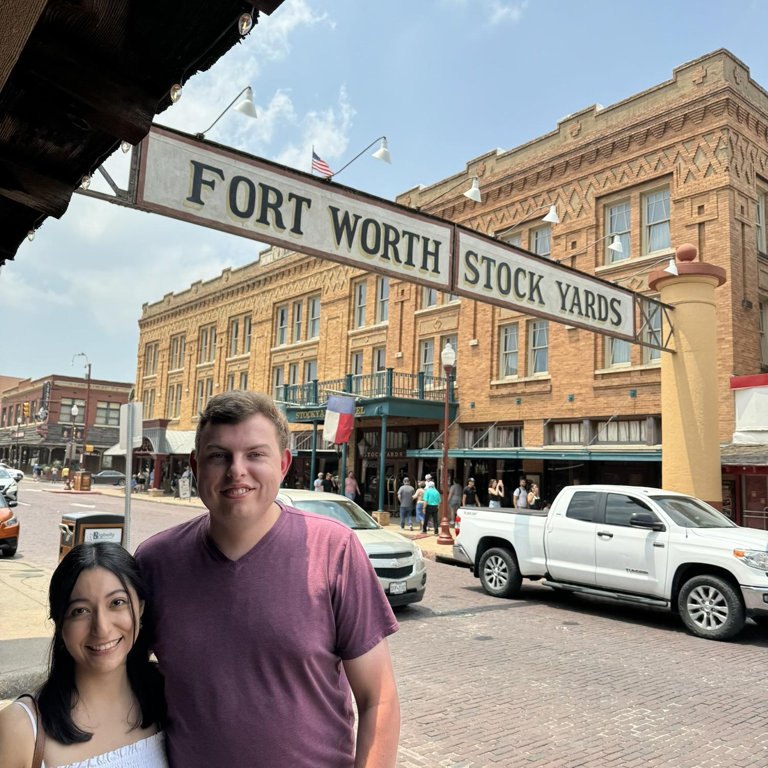 About a week into dating I took Helen to the Stockyards in Fort Worth. This was a very special date for us.