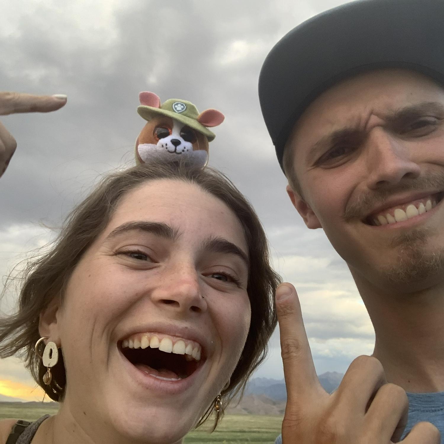Summer 2021: Meg, Logan, and Tracker road tripped from CO to NC after Logan finished up with geologic field camp in MT.