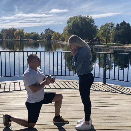 OUR ENGAGEMENT DAY!