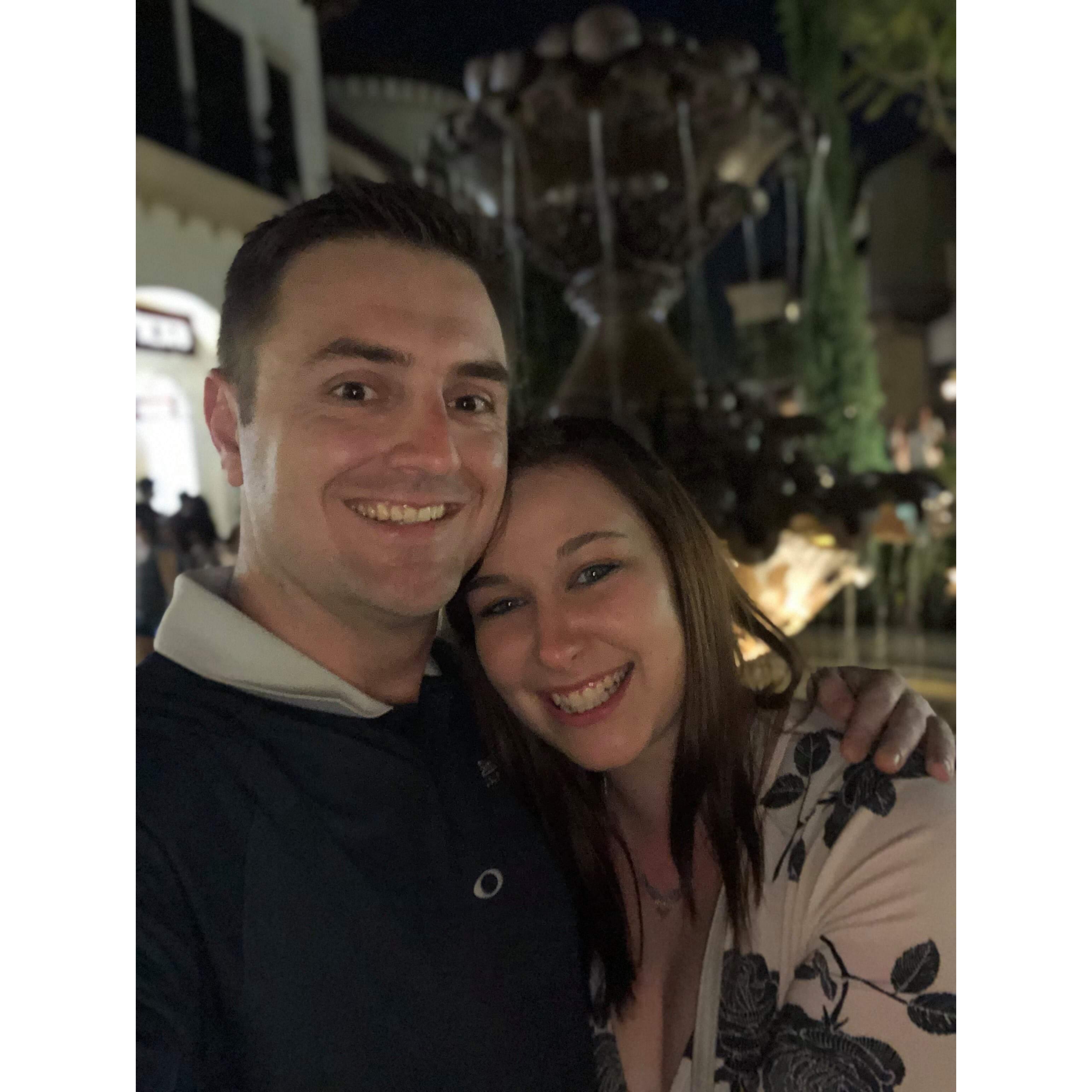 Our first picture together.