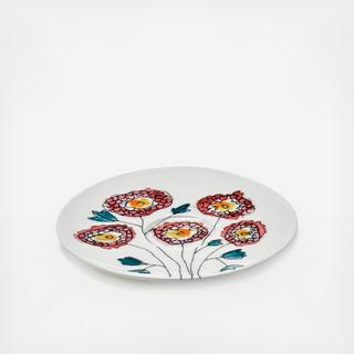 Midnight Flowers Anemone Saucer Low Coffee Cup by Marni, Set of 2