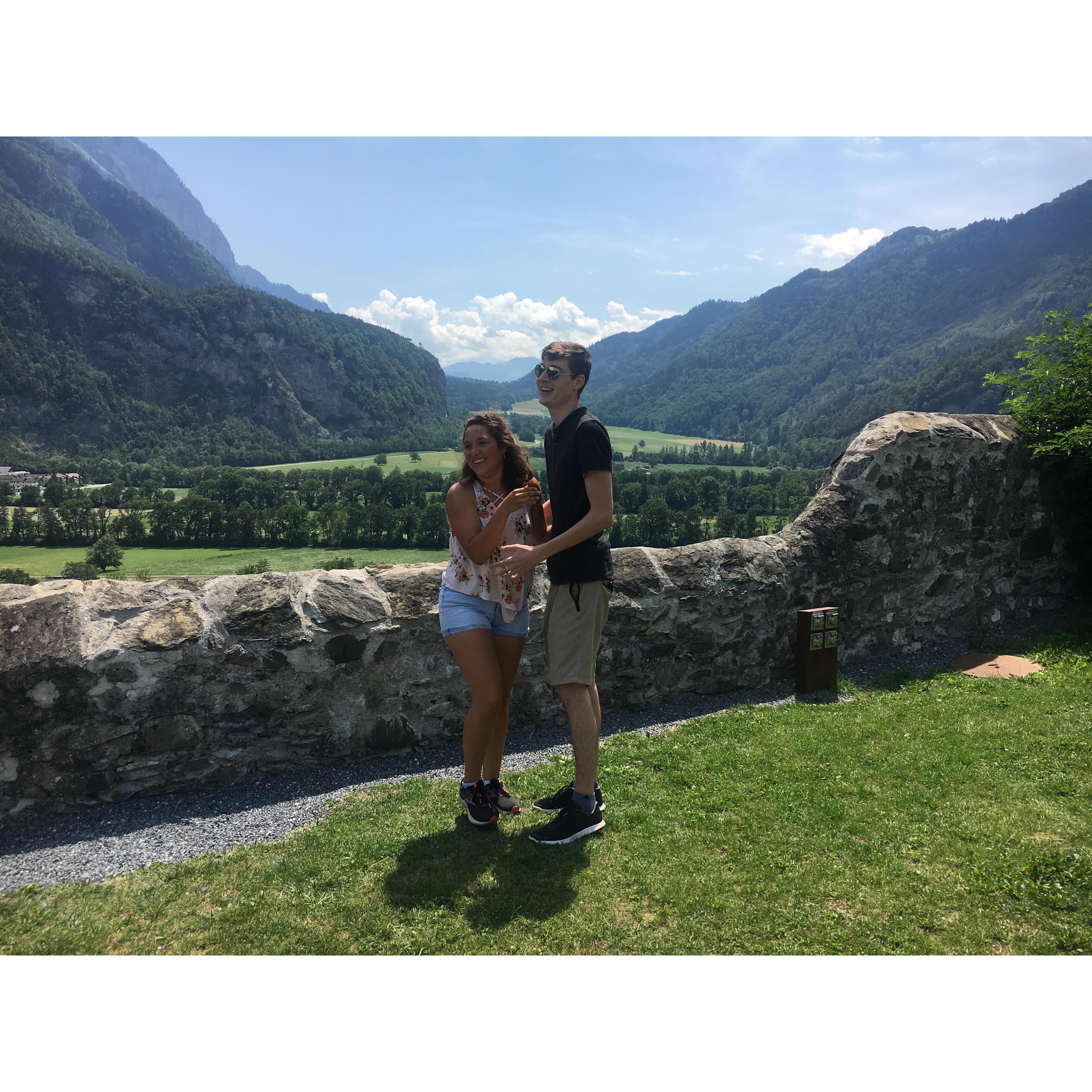 After Jace proposed in Lichtenstein