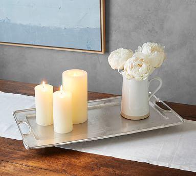 Addison Silver Rectangle Tray