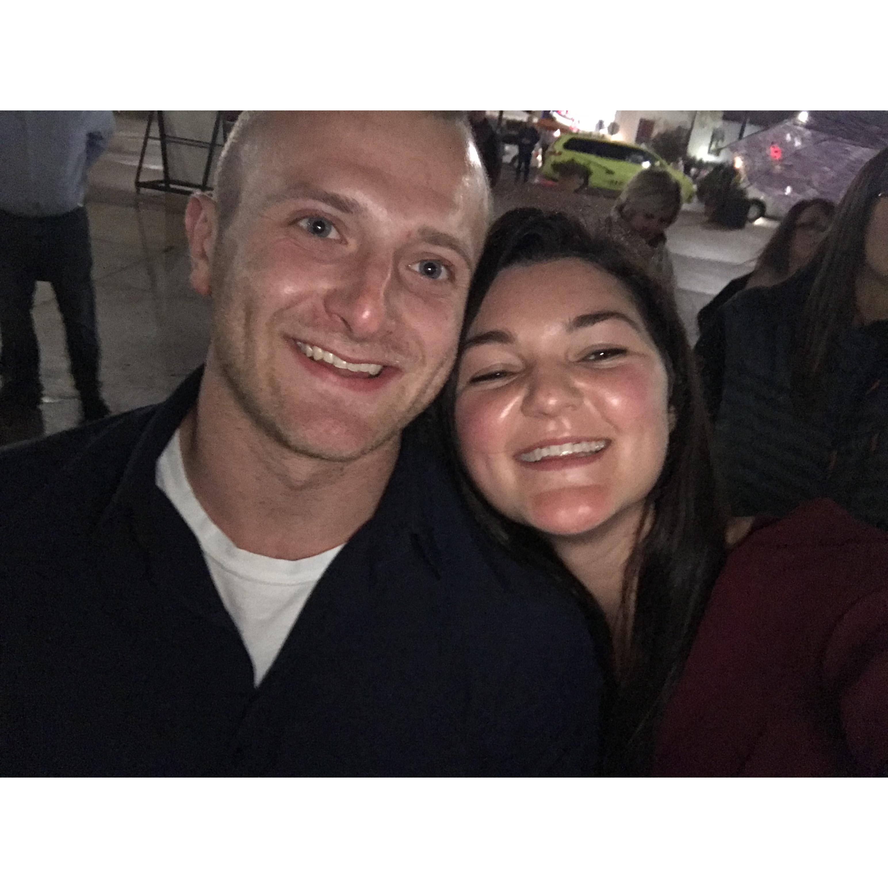 Our first date