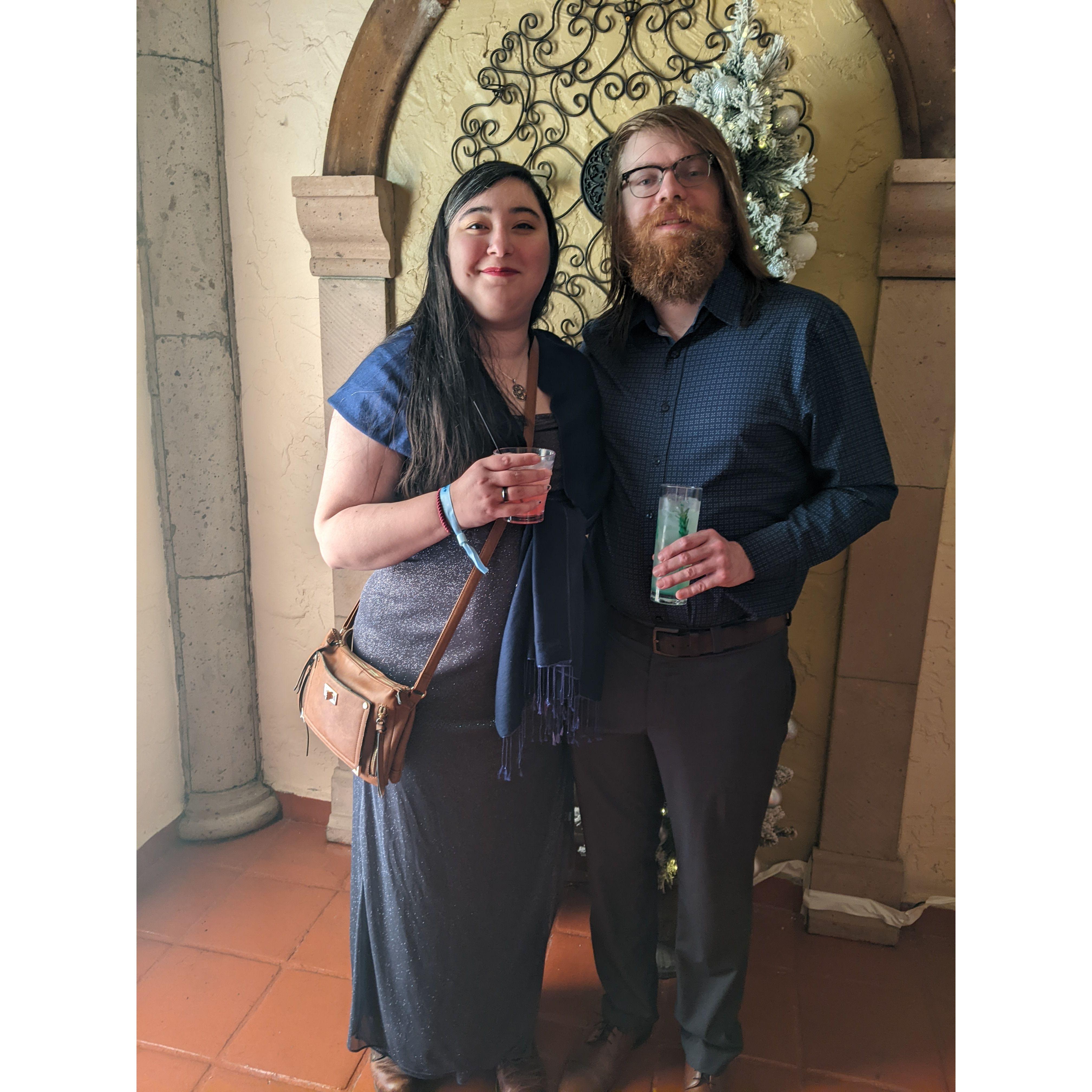 This was at a Harry Potter event, the Yule Ball.