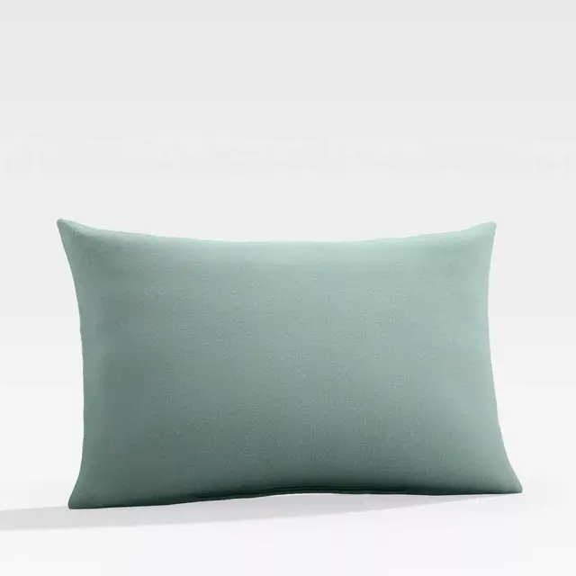 Sunbrella ® Canvas Spa Outdoor Lumbar Pillow