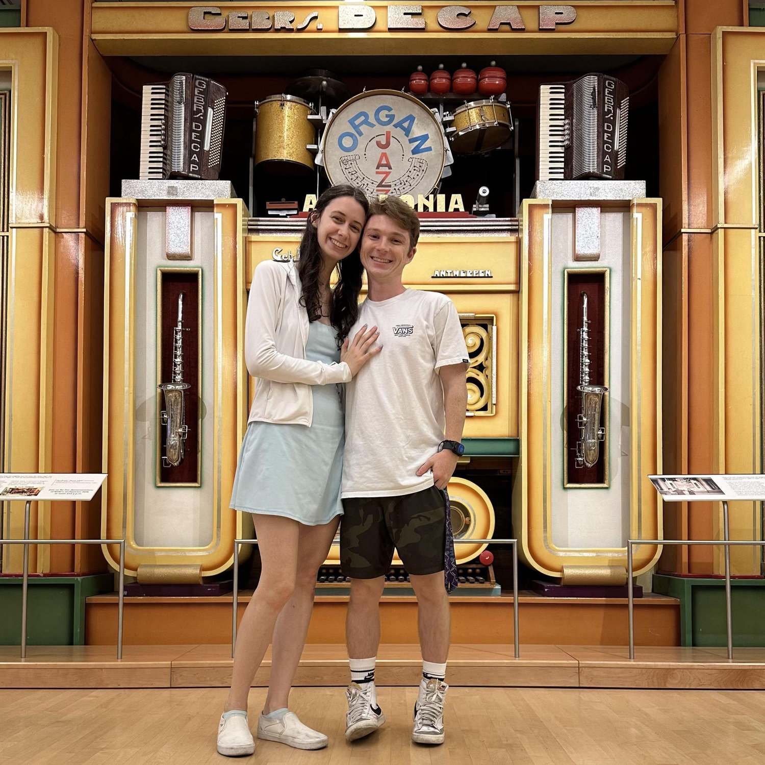 Gavin and Anne at the Musical Instrument Museum