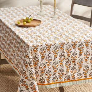 Calla Cotton Tablecloth