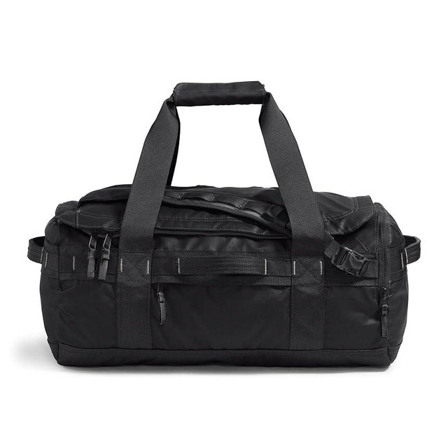 THE NORTH FACE Base Camp Voyager Duffel—42L - PFAS Free, TNF Black/TNF White-NPF, One Size