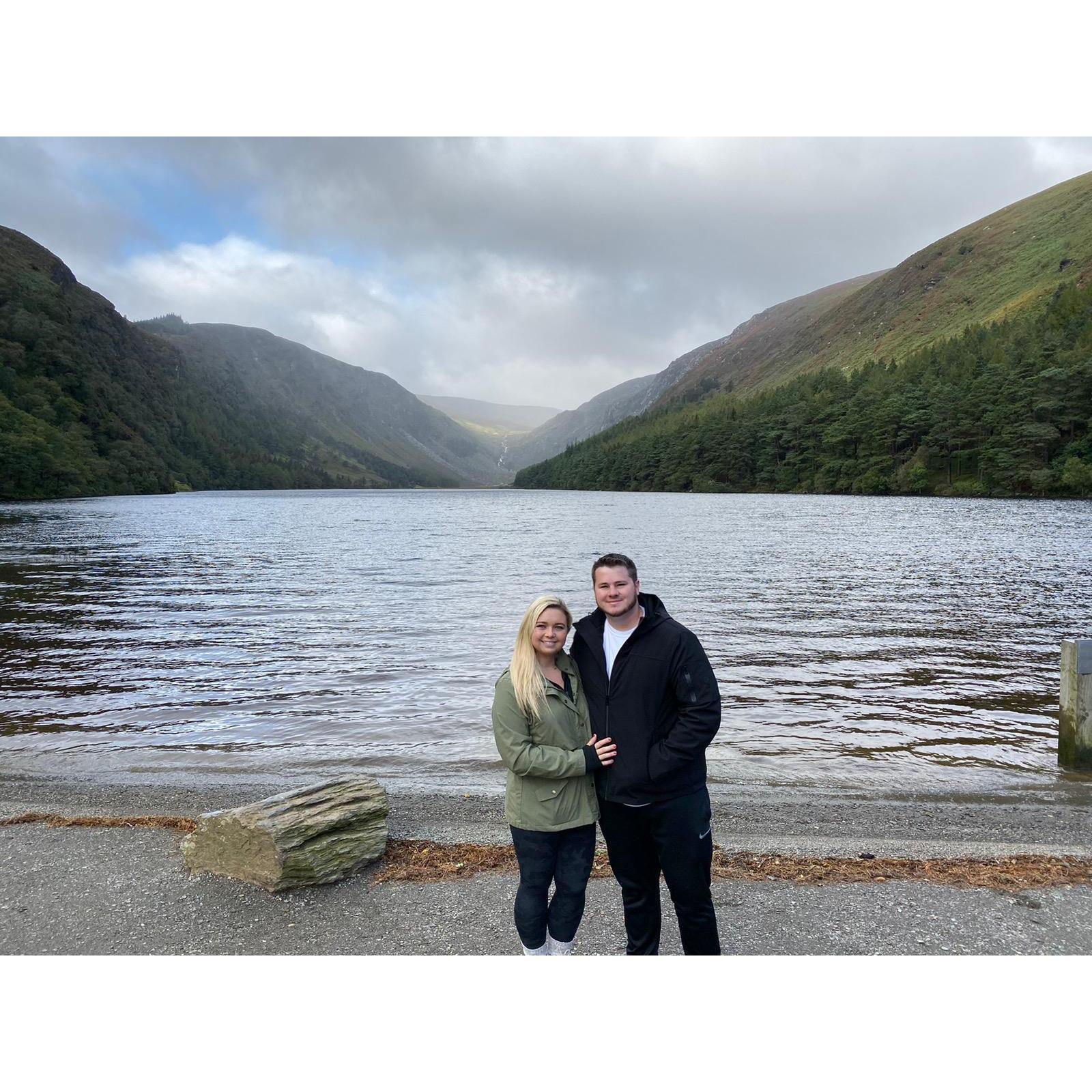 First international trip, Glendalough Upper Lake, Wicklow National Park, Ireland