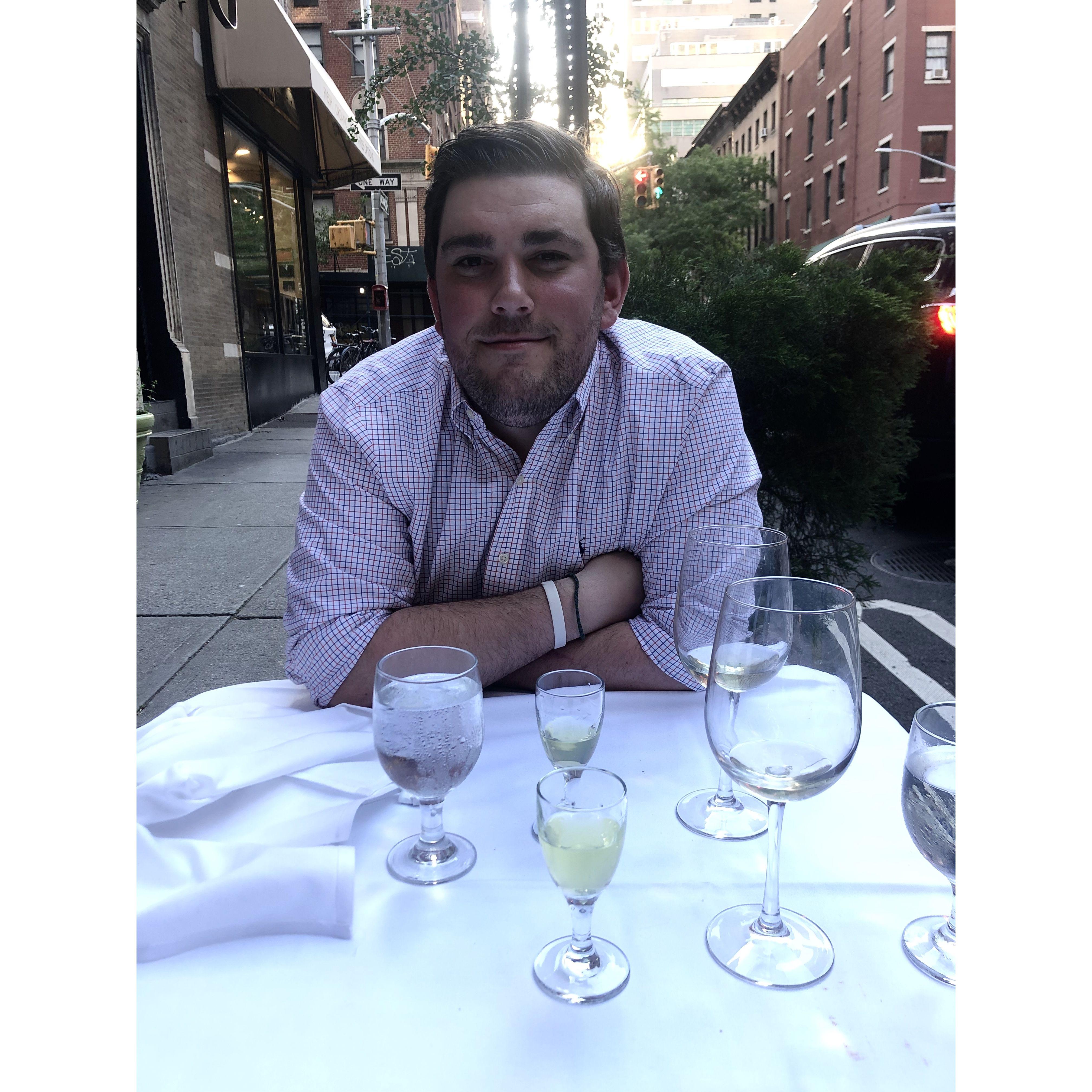 First NYC date night at Sam's Place