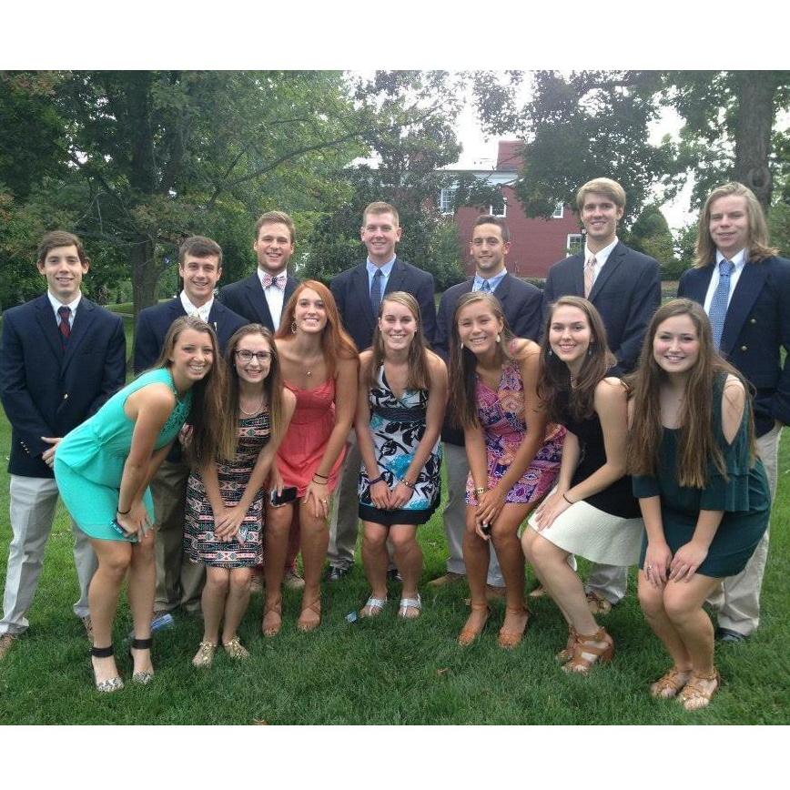 John and Rebecca's first picture together (the first week of college)