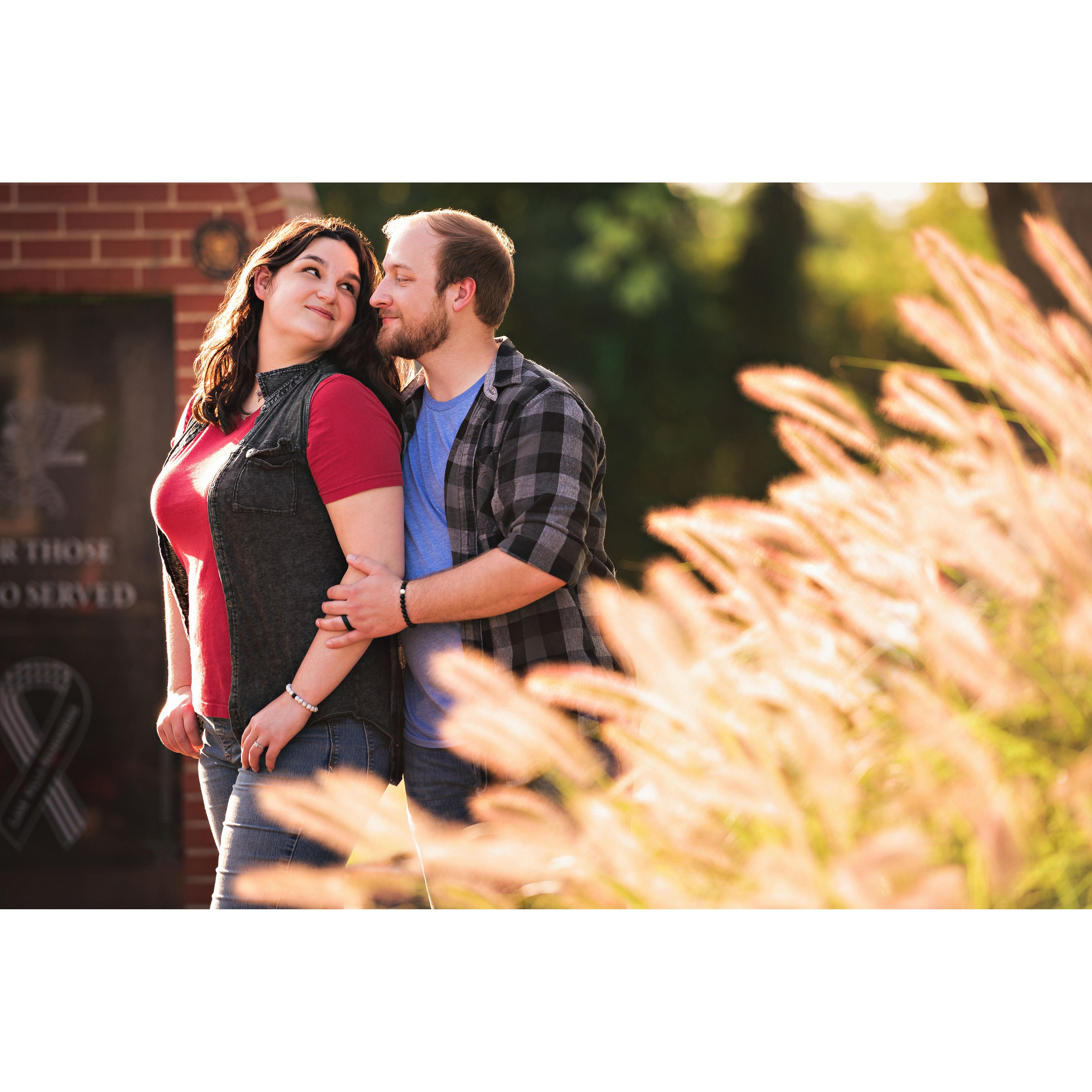 Our collective favorite photo from our Engagement Shoot! It made the cut as our Save-The Date! -- September 2022