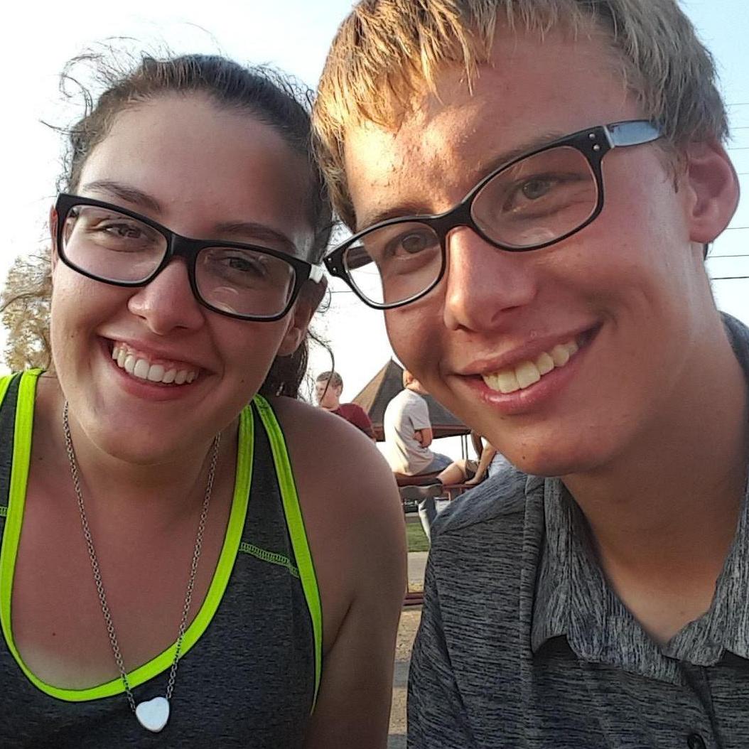 Our first picture together.
