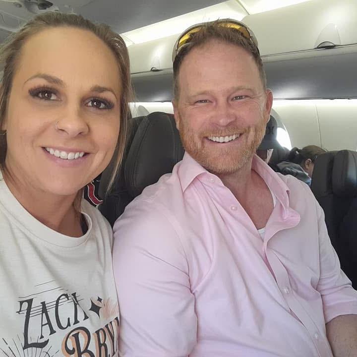 Our first flight together