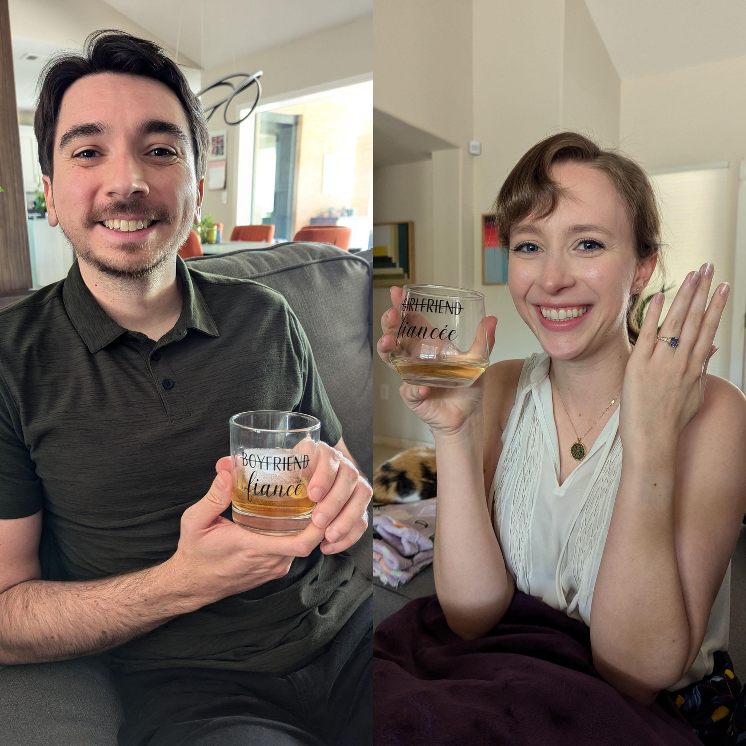 Celebrating our engagement weekend!