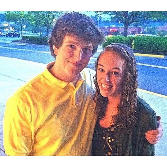 First picture taken together 10 years ago