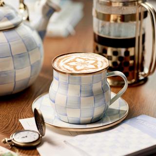 Sky Check Stainless Steel Mug
