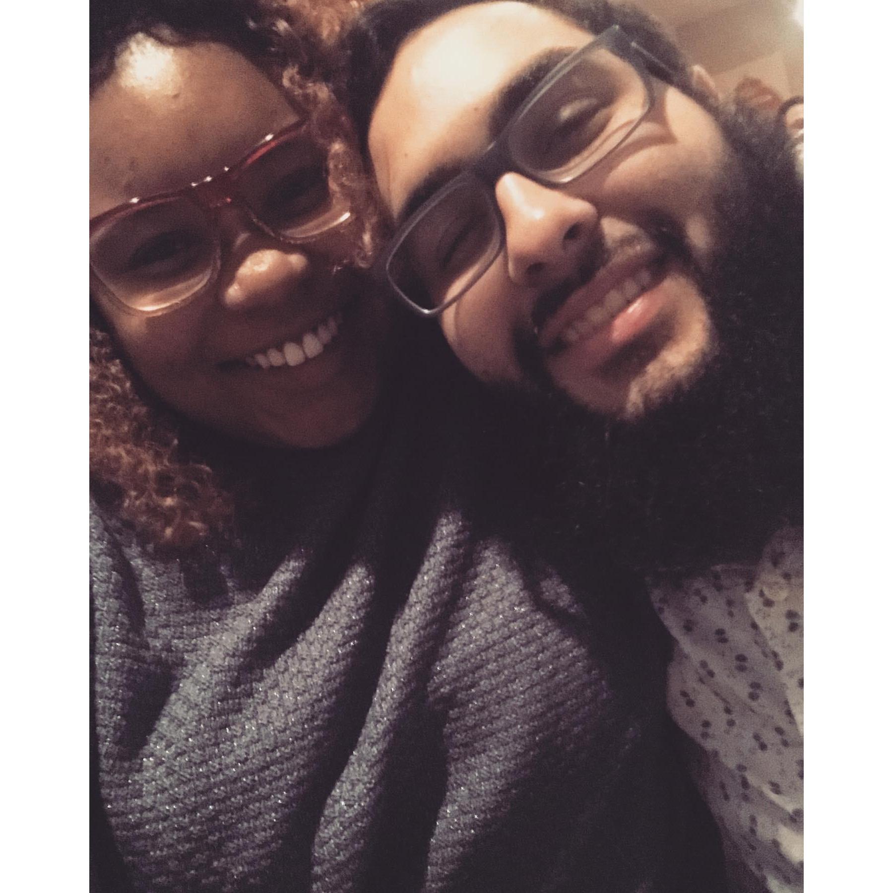 One of our first dates together!