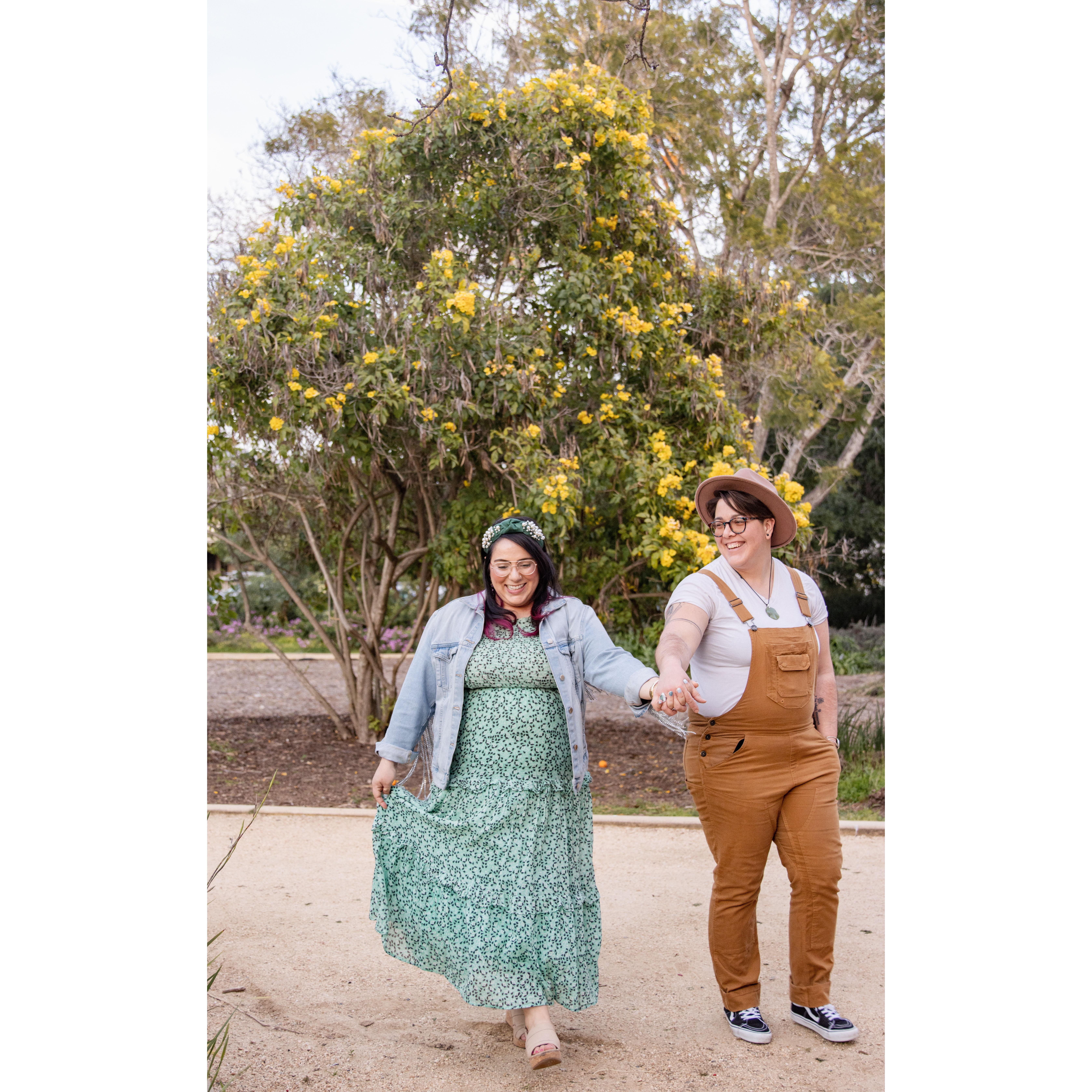 We love taking walks around our town and appreciating the beauty of Santa Barbara