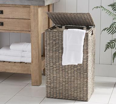 Seagrass Handwoven Hamper