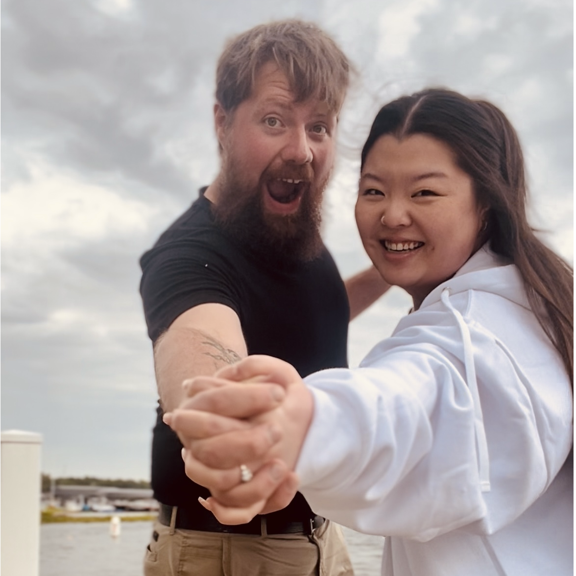 The day I said "yes!!" <3