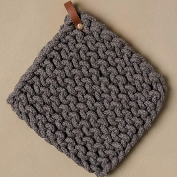 Hand Crocheted Cotton Pot Holder