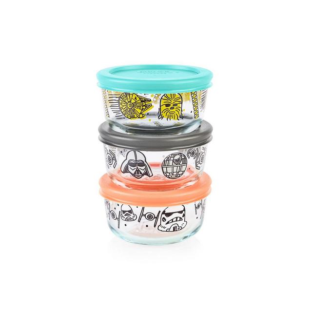 Pyrex® 1-cup Decorated Storage 6-pc Set: Star Wars™